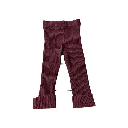 Loop Girls Burgundy Pants Size: 12-18 months Burgundy