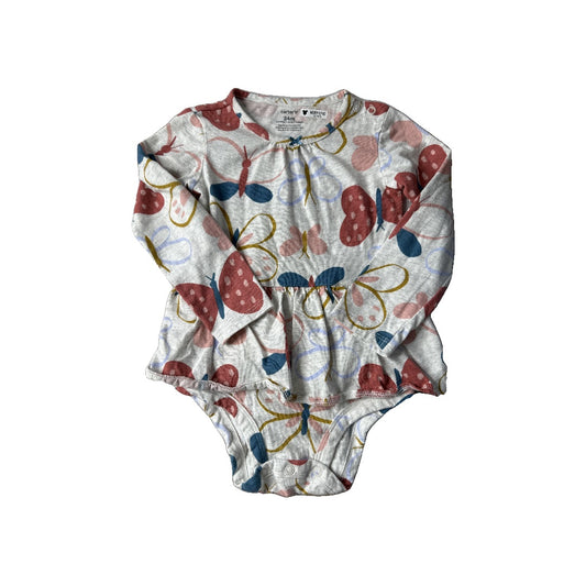 Carters Girls Butterfly Onesie Size: 24 months Butterfly