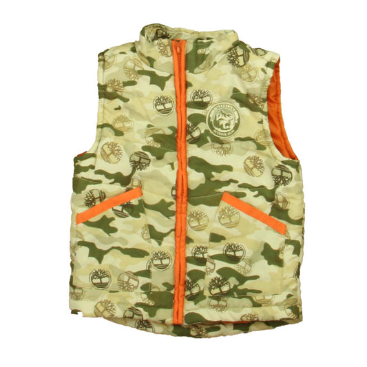Timberland Boys Camo | Orange Vest Size: 2T Camo | Orange
