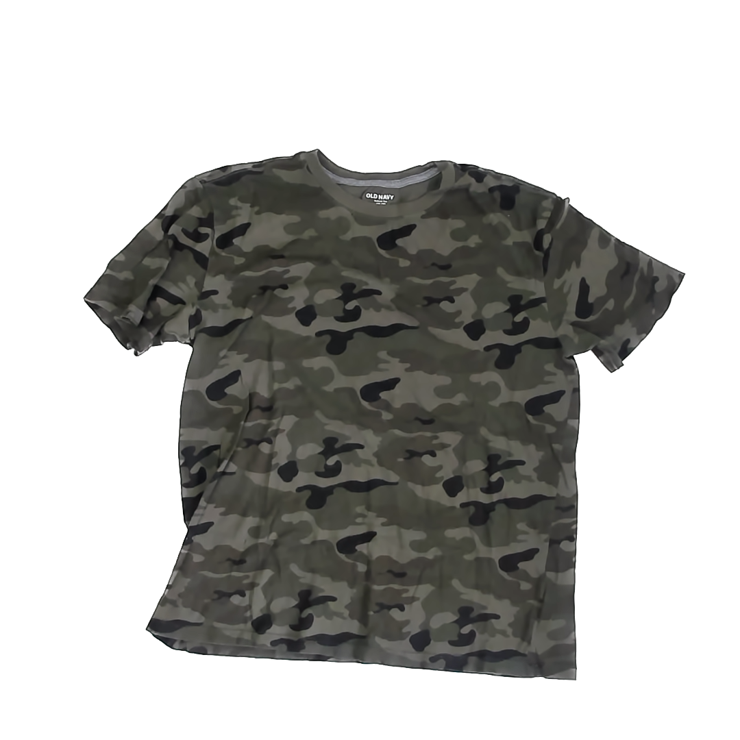 Old Navy Boys Camo T-Shirt Size: XXL (18) Camo