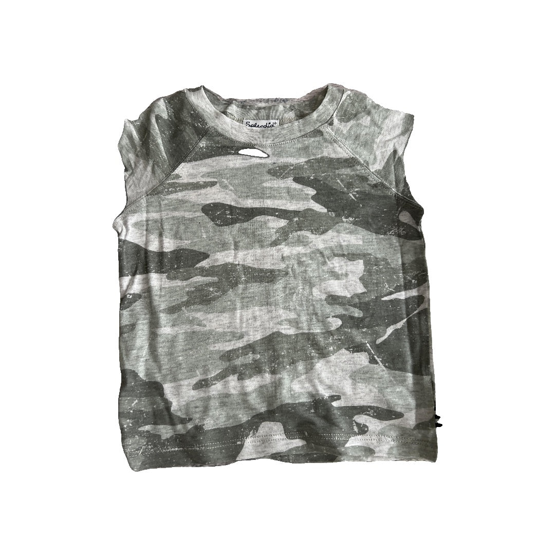 Splendid Boys Camo T-Shirt Size: 18-24 months Camo