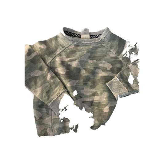 Boys Camo Sweatshirt Size: 12M Camo