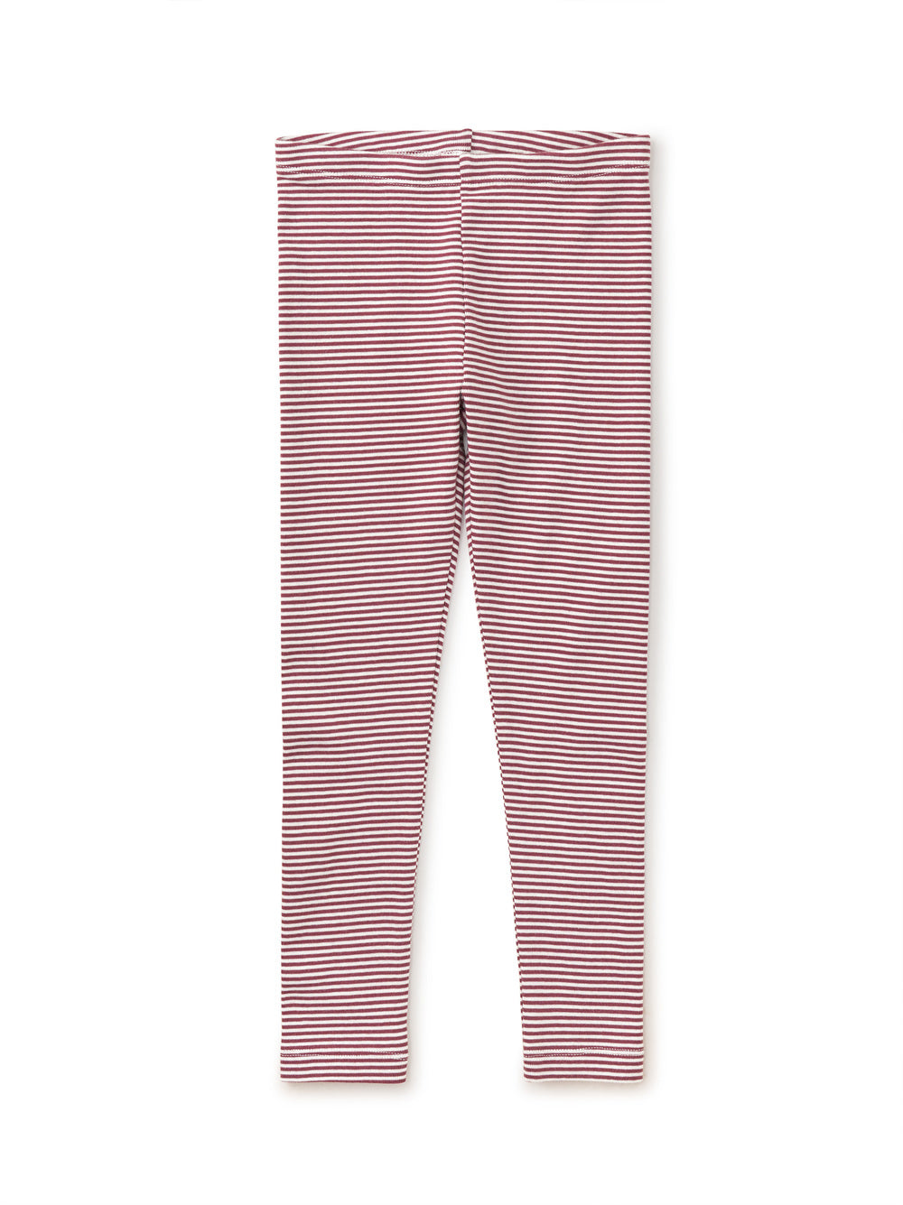 Tea Collection Girls Cassis Stripe Leggings Size: 5T Cassis Stripe