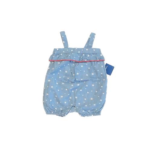 Celebrate Girls Chambray Stars Romper Size: 18 Months Chambray Stars