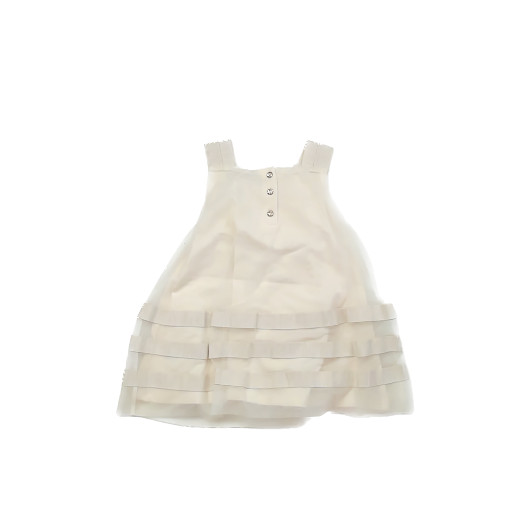 Catherine Malandrino Girls Champagne Special Occasion Dress Size: 18 Months Champagne