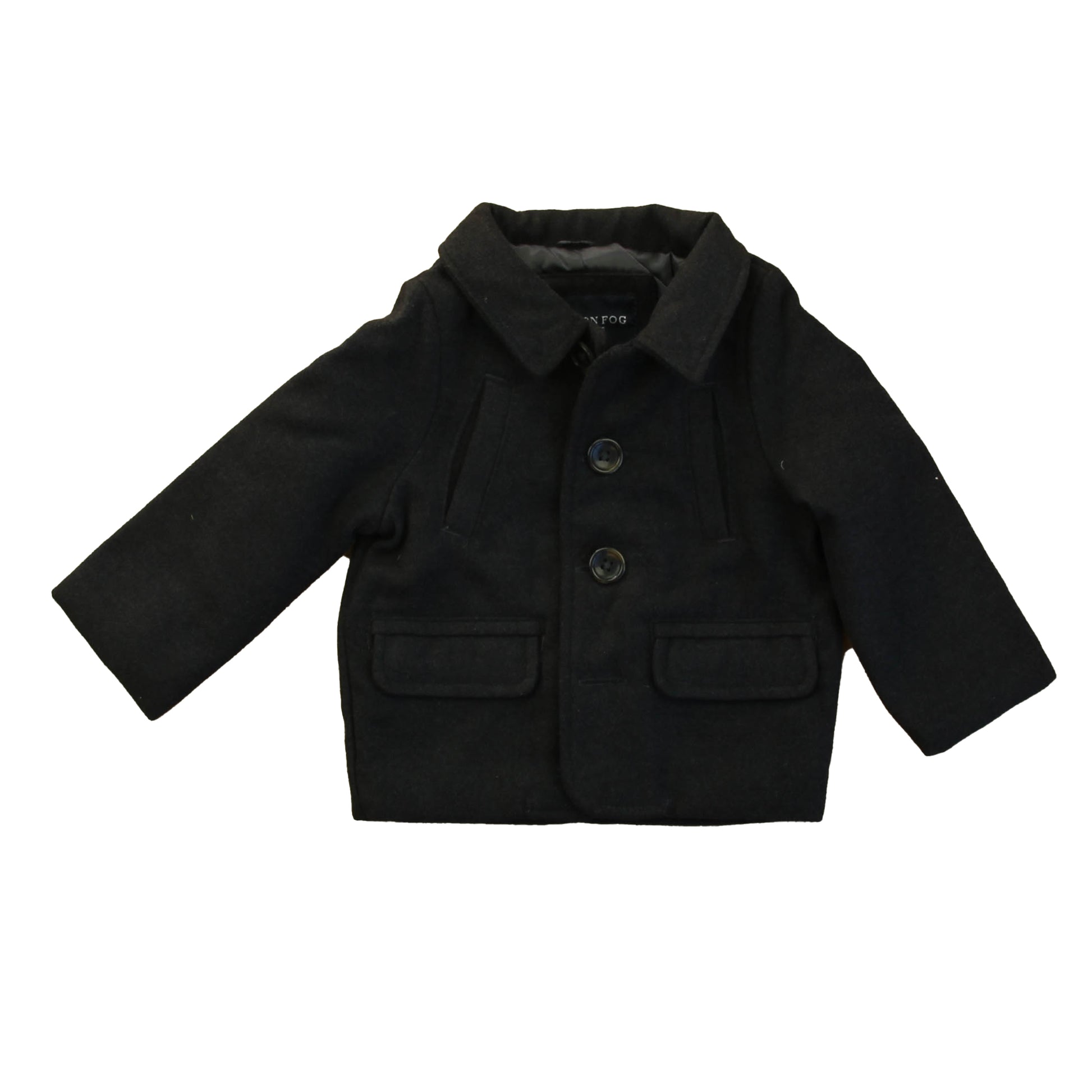 London Fog Boys Charcoal Winter Coat Size: 18 Months Charcoal