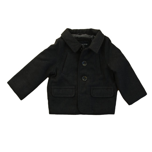 London Fog Boys Charcoal Winter Coat Size: 18 Months Charcoal