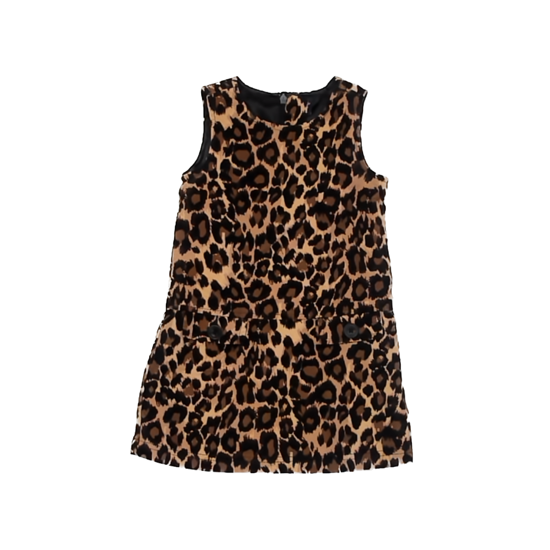 Gap Girls Cheetah Dress Size: 3T Cheetah