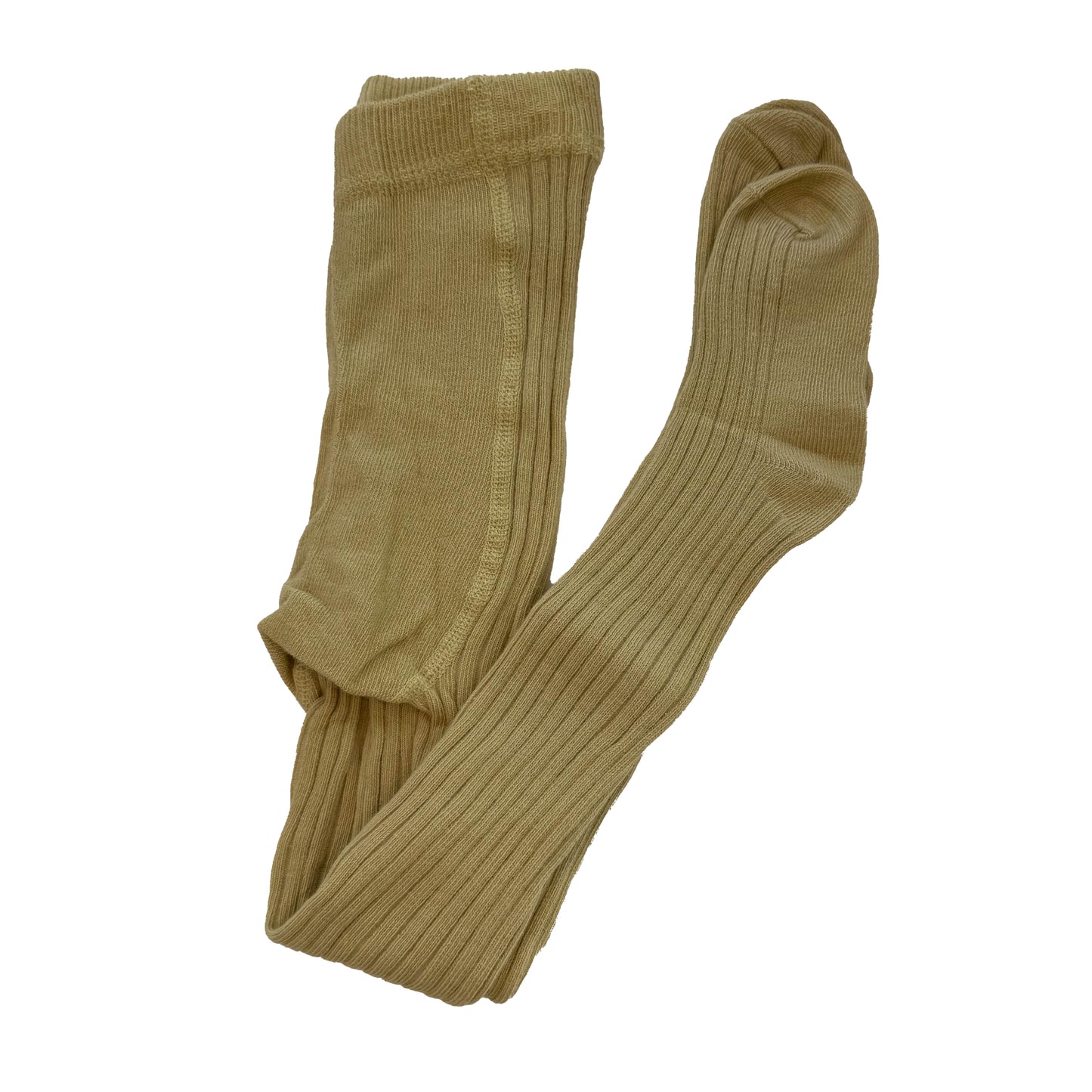 Rylee + Cru Girls Citron Tights Size: 6-9 Years Citron