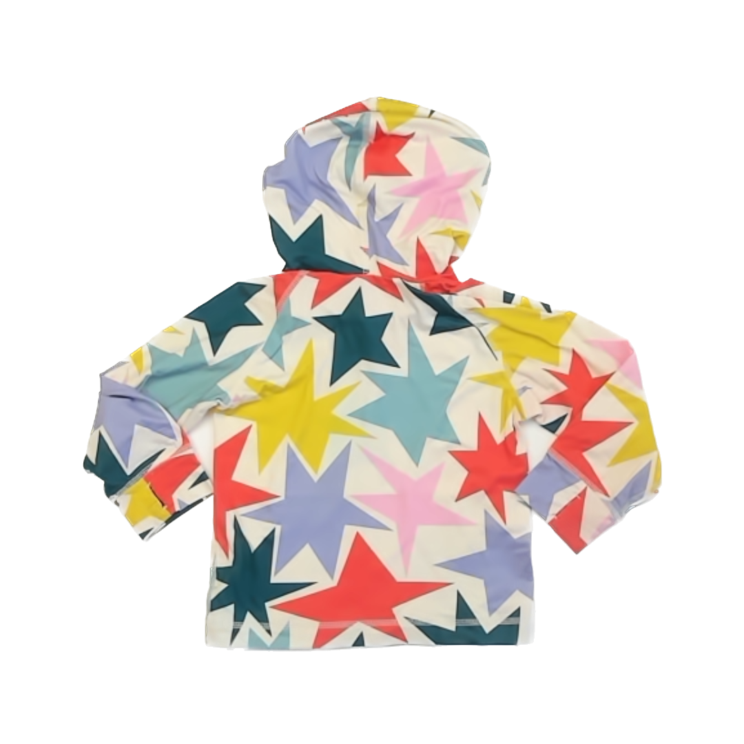 Hanna Andersson Unisex Colorful Stars Hoodie Size: 2T Colorful Stars