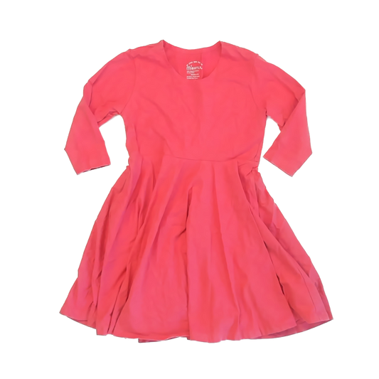 Mightly Girls Coral Dress Size: 8 Years Coral
