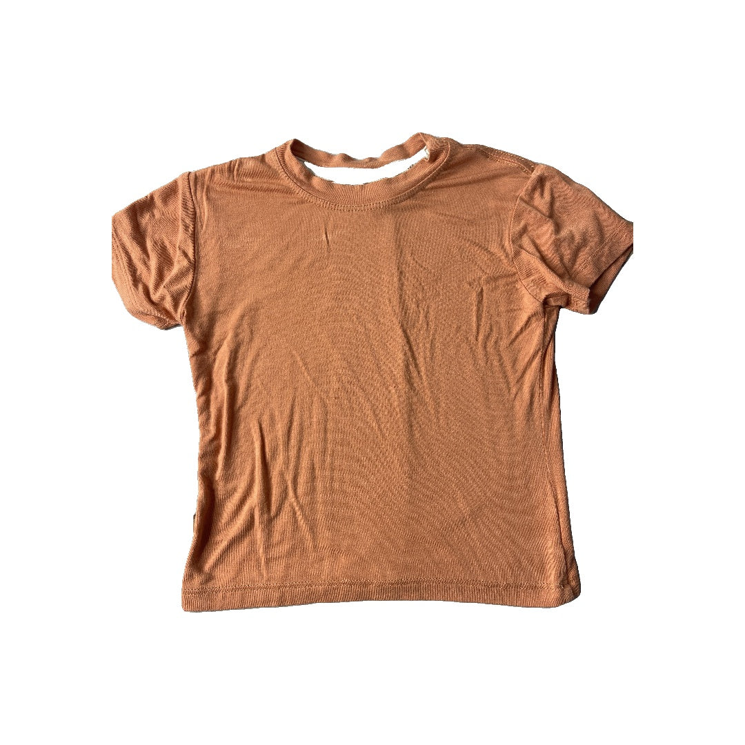 Tenth + Pine Unisex Coral T-Shirt Size: 18-24 months Coral