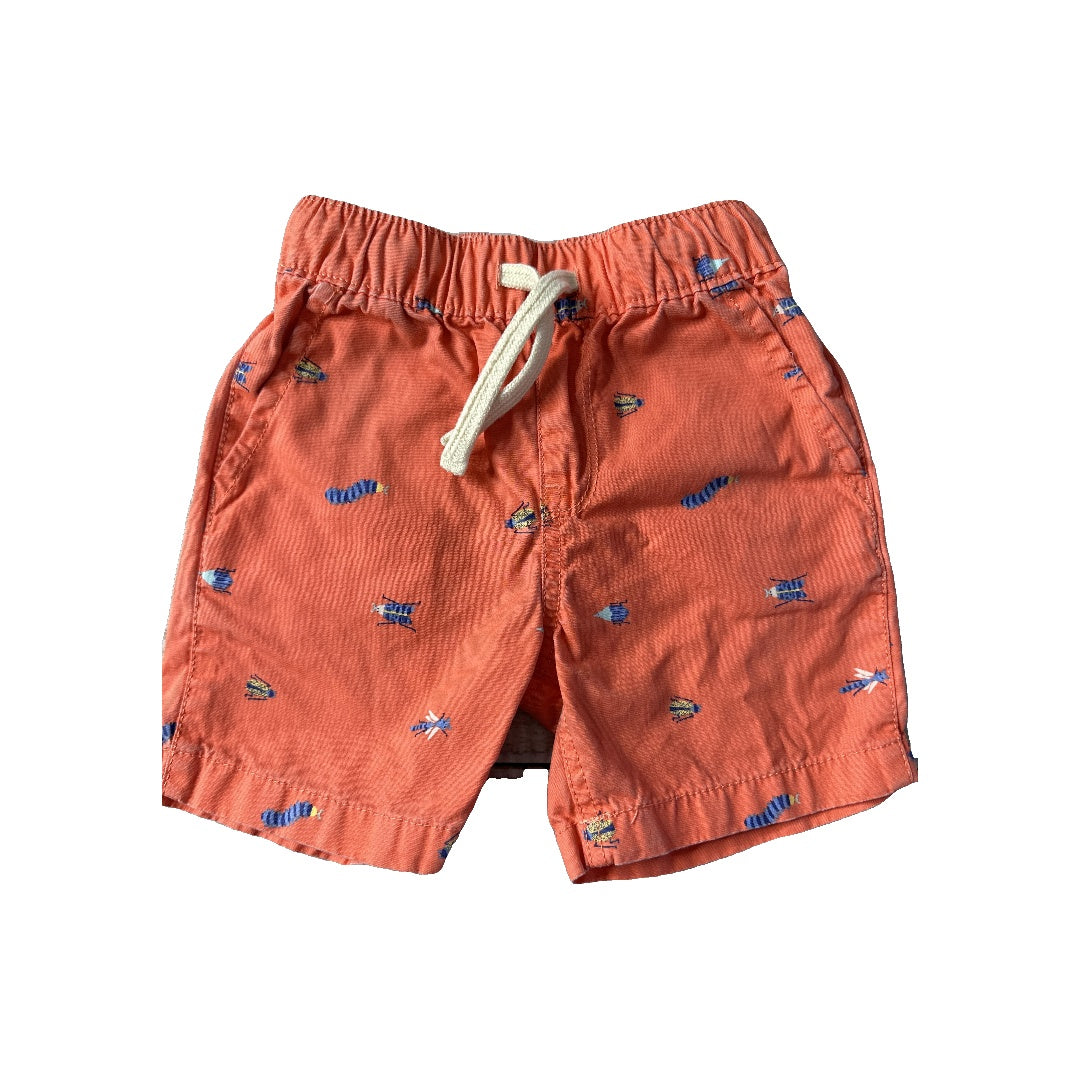 Children's Place Unisex Coral Shorts Size: 2T Coral