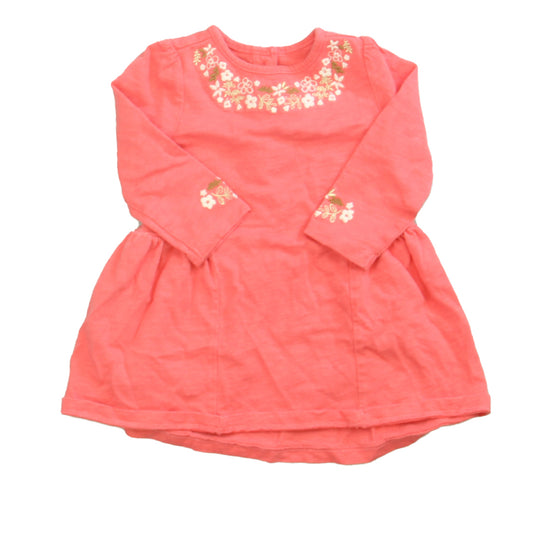 Gymboree Girls Coral Dress Size: 6-12 Months Coral