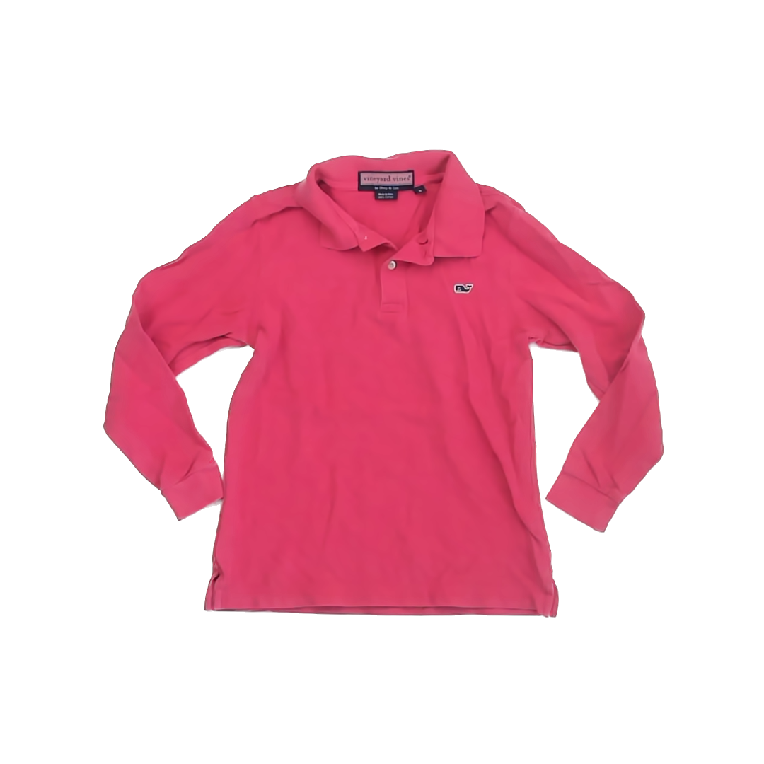 Vineyard Vines Boys Coral Polo Shirt Size: 6 Years Coral