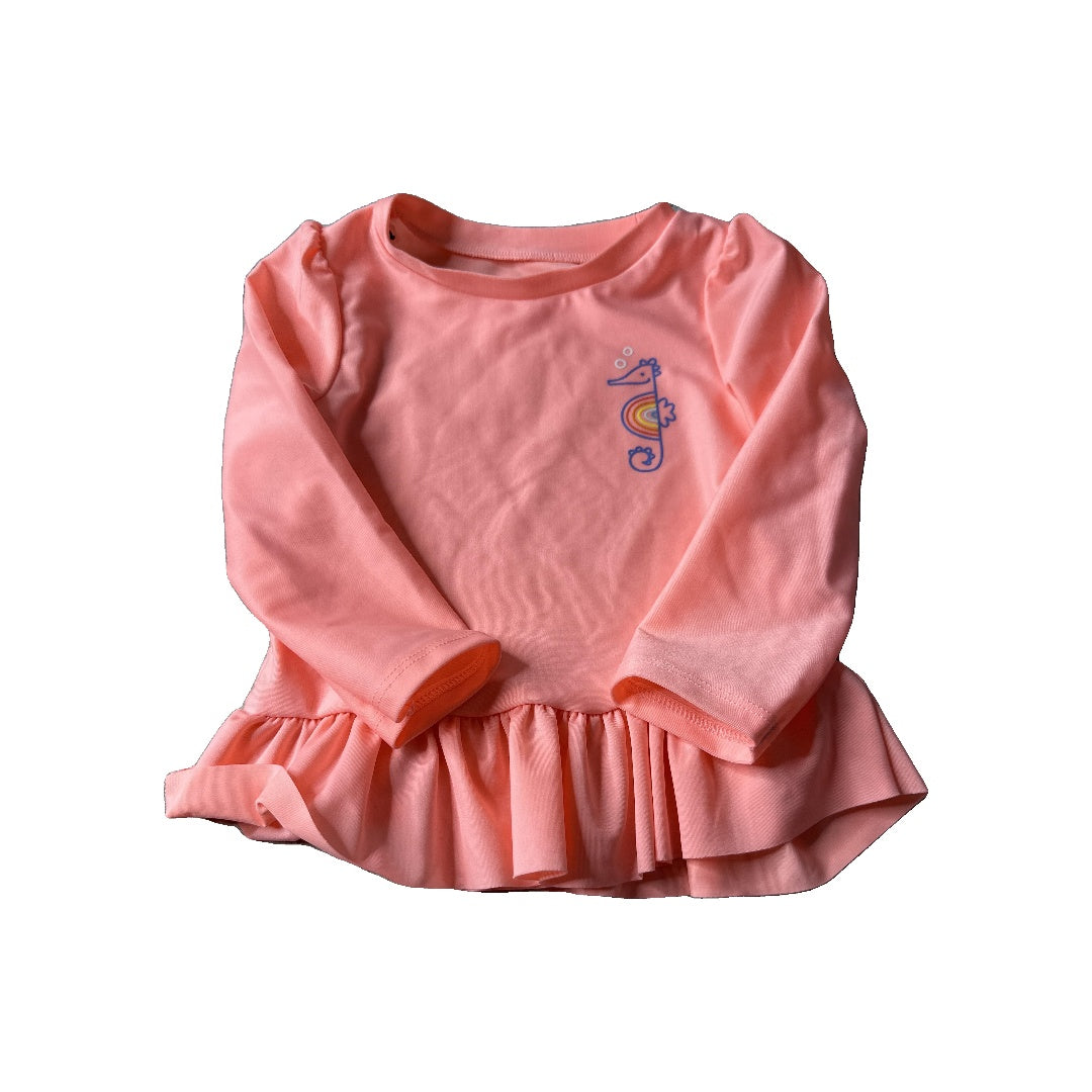 Cat & Jack Girls Coral Swimwear Size: 2T Coral