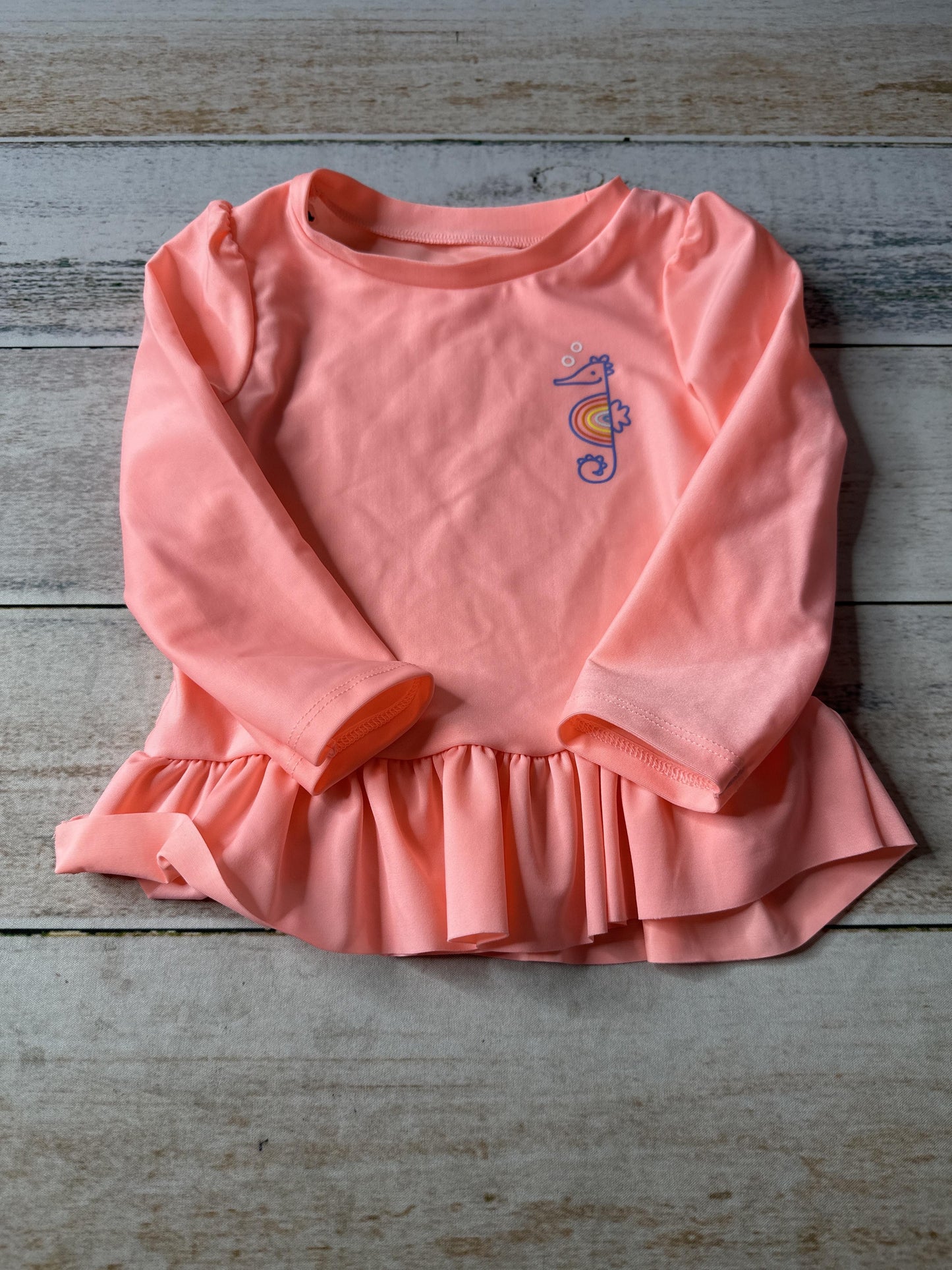 Cat & Jack Girls Coral Swimwear Size: 2T Coral