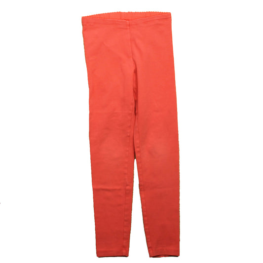 Tea Collection Girls Coral Leggings Size: 7 Years Coral