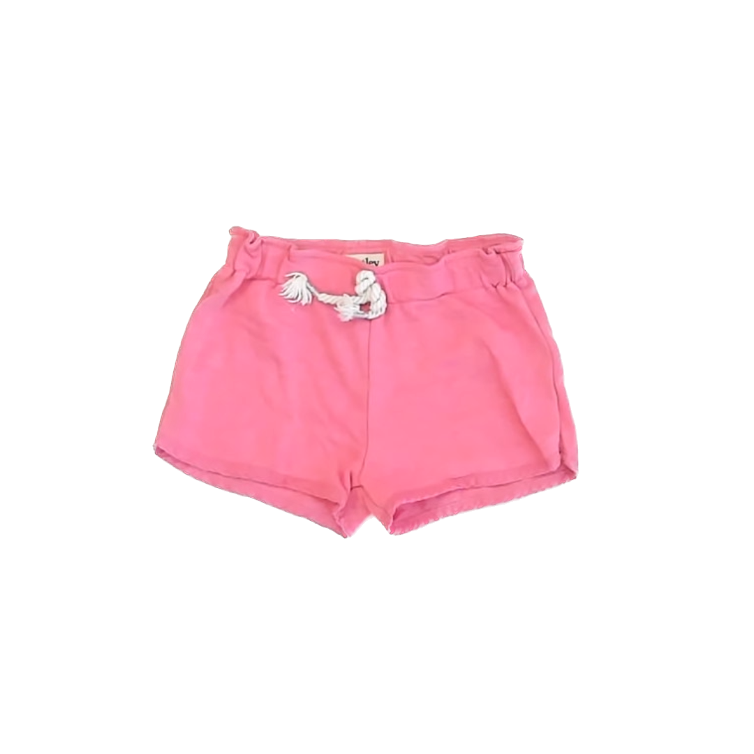 Hatley Girls Coral Shorts Size: 6 Years Coral