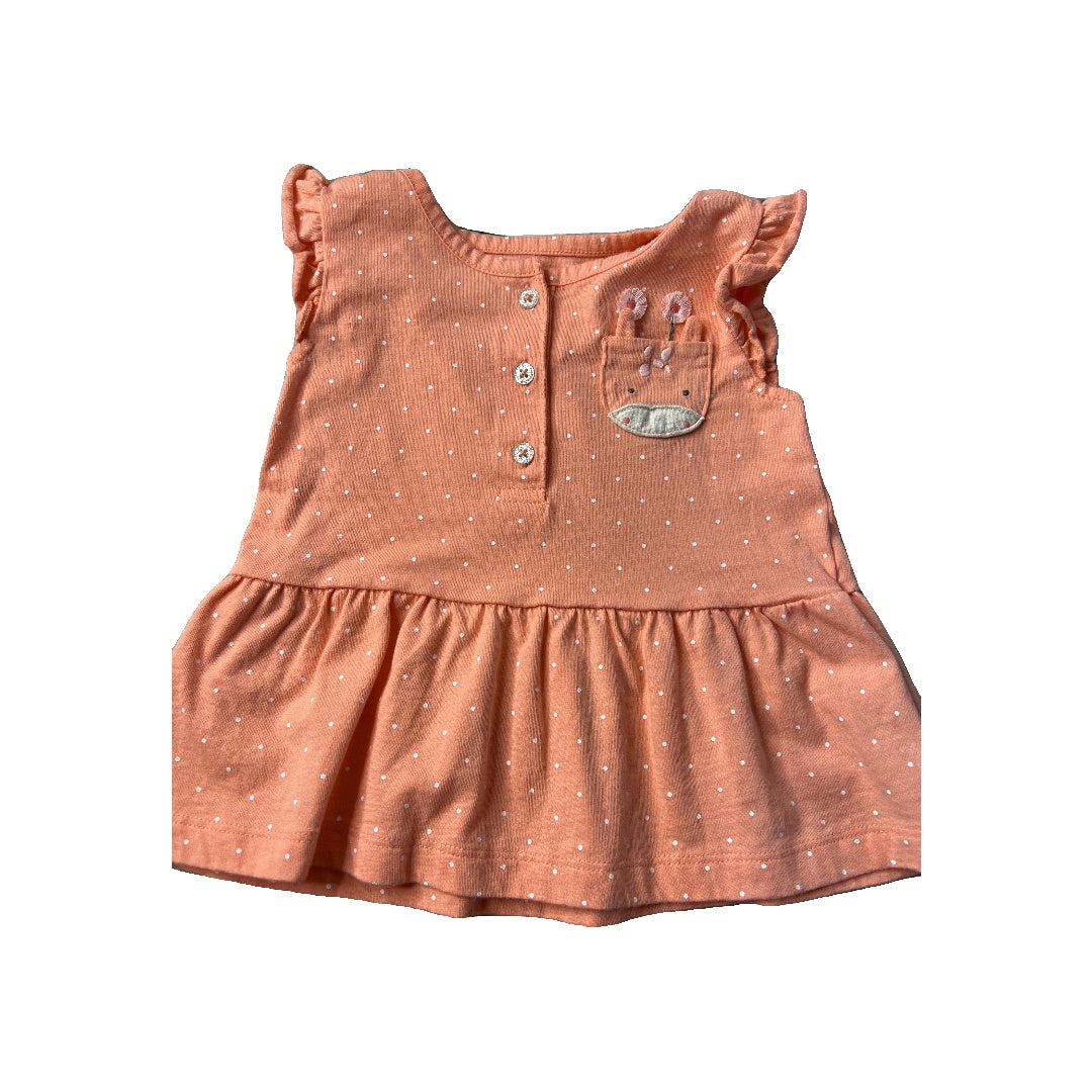 Carters Girls Coral Dress Size: 18 months Coral