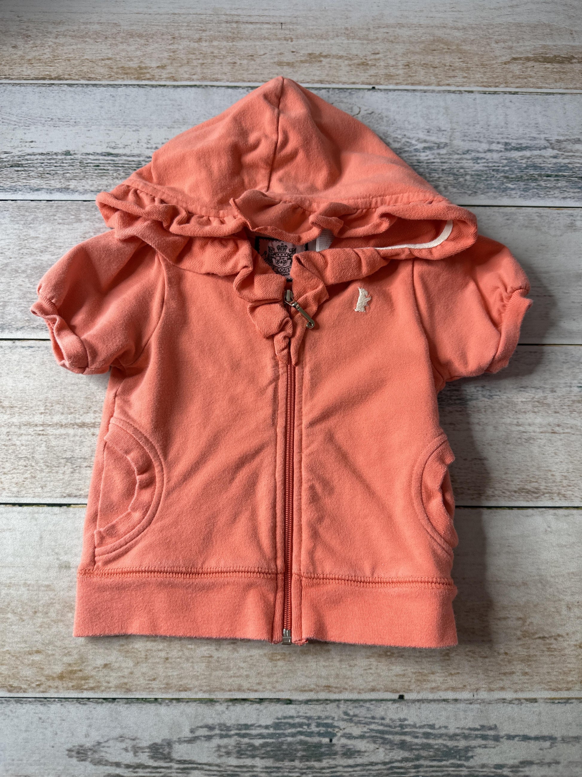 Juicy Couture Girls Coral Jacket Size: 18-24 months Coral