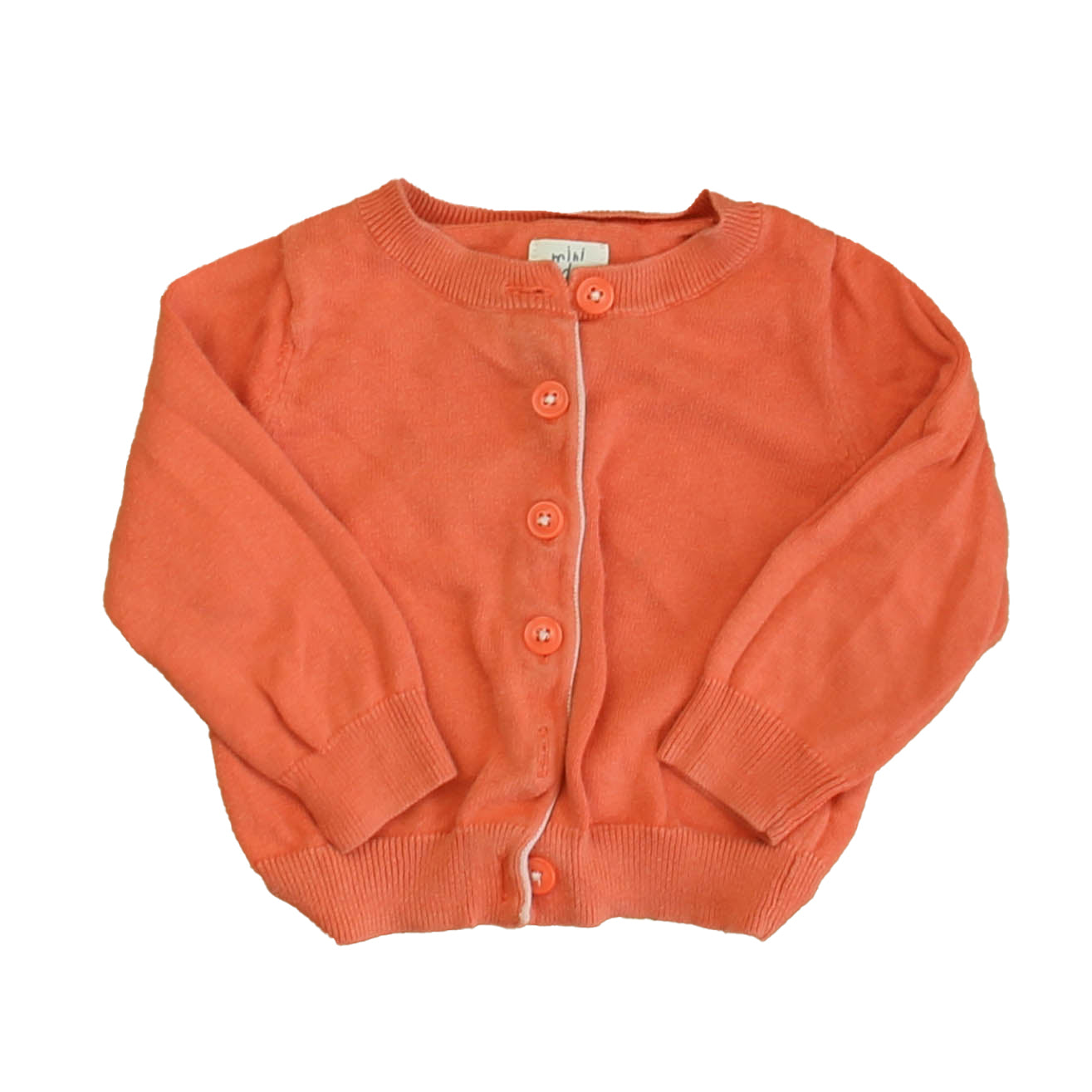 Boden Girls Coral Cardigan Size: 12-24 Months