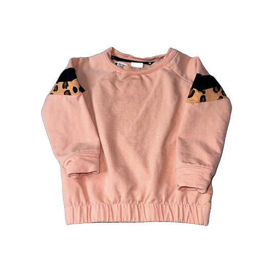 Sovereign Code Girls Coral Sweatshirt Size: 24 months Coral
