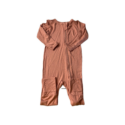 Little Organic co Unisex Coral Pajamas Size: 18-24 months Coral