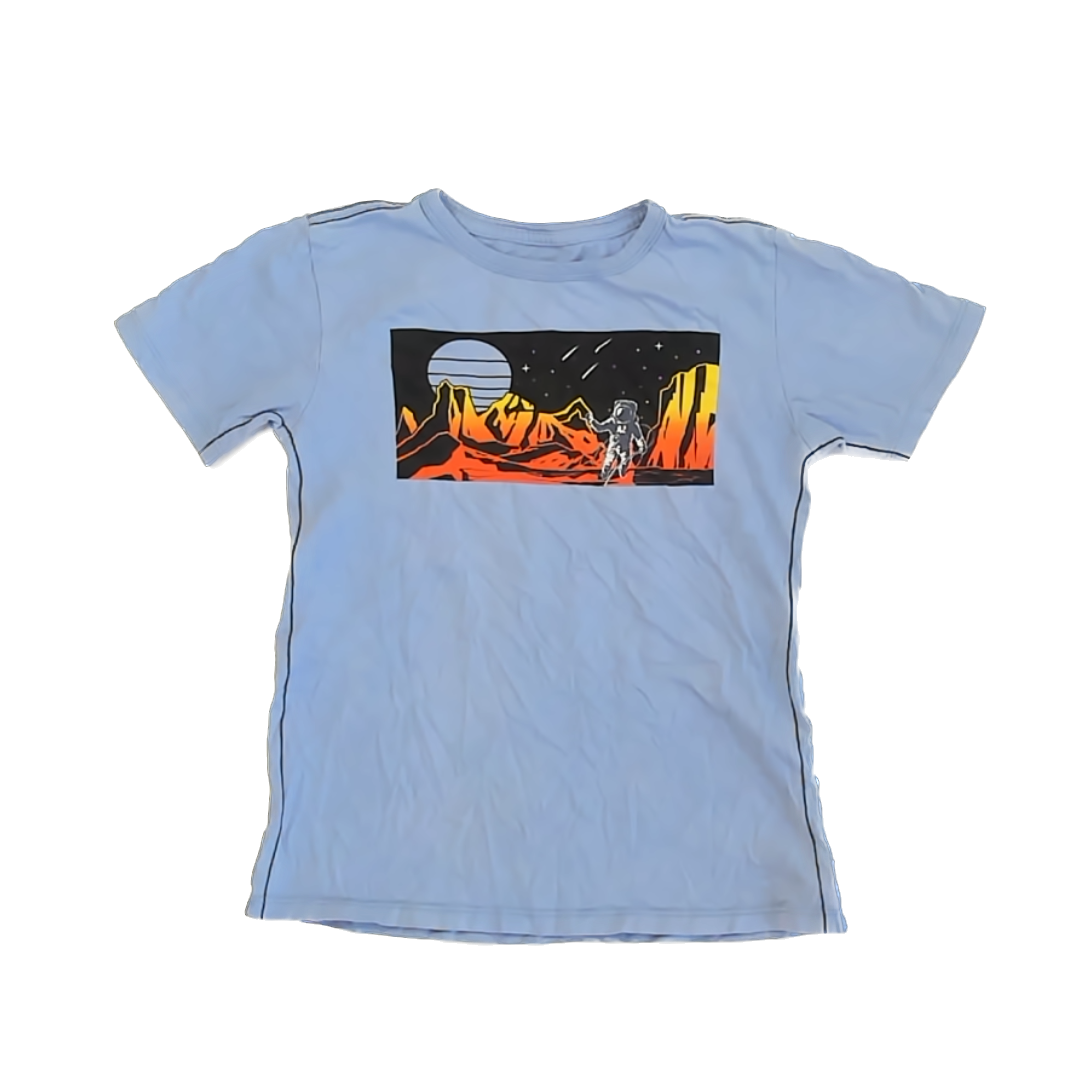 Kidpik Boys Cornflower blue T-Shirt Size: 7-8 Years Cornflower blue
