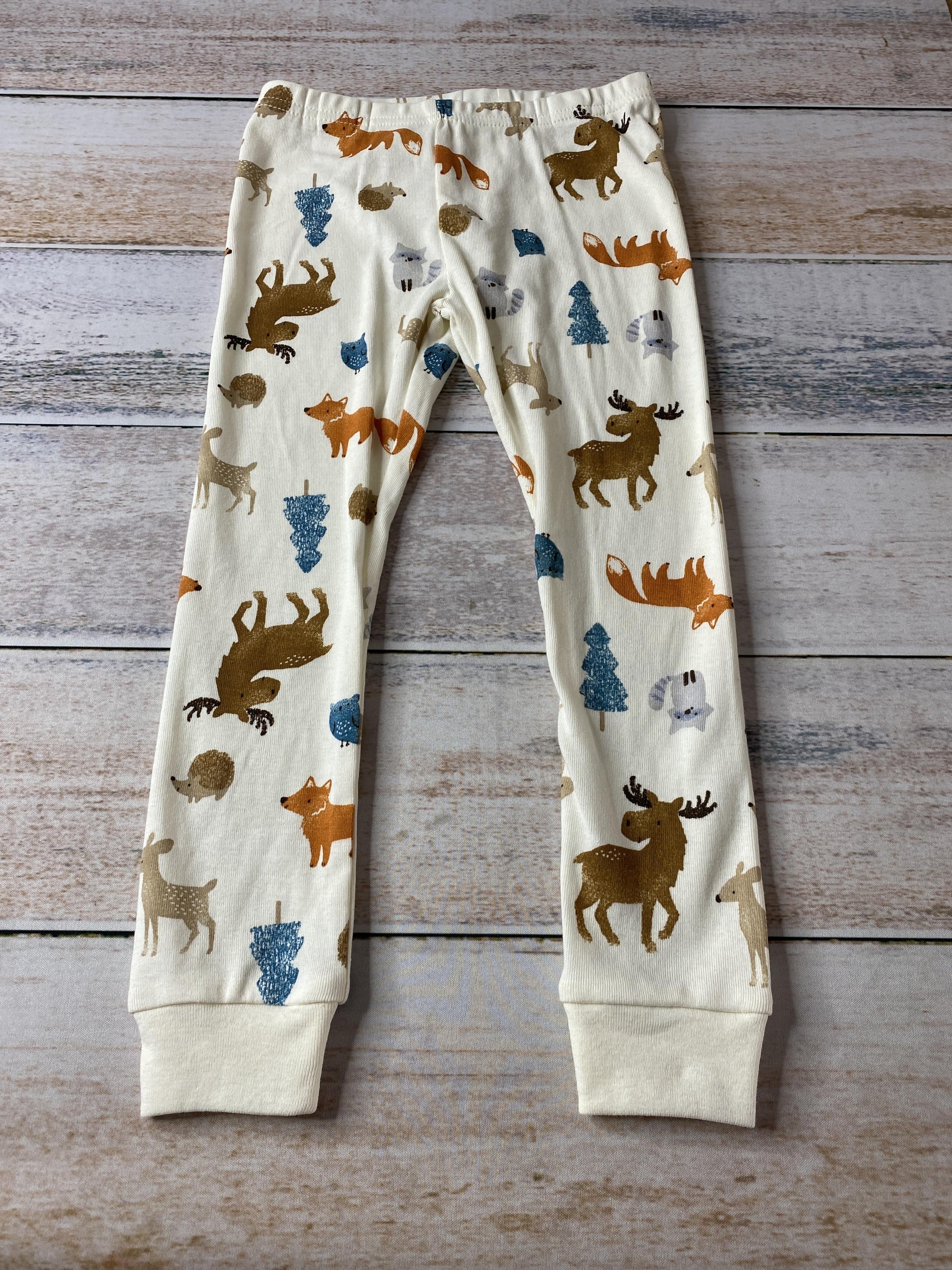 Carters Unisex cream | animals Pajamas Size: 3T cream | animals
