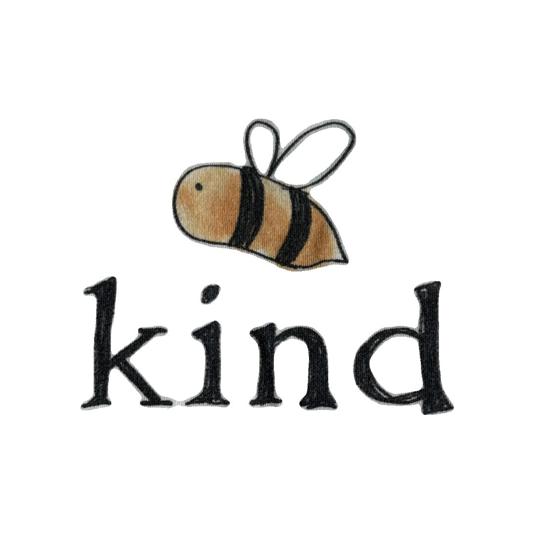 Finn + Emma Unisex cream | Bees | Text T-Shirt Size: 12-18 months cream | Bees | Text