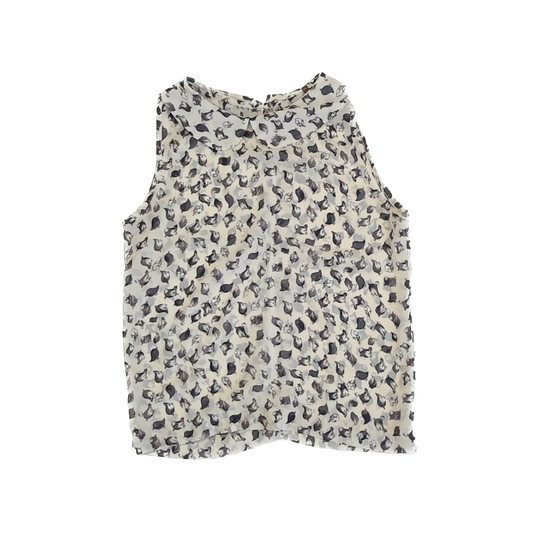 Unknown Girls Cream | Birds Blouse Size: Small Cream | Birds