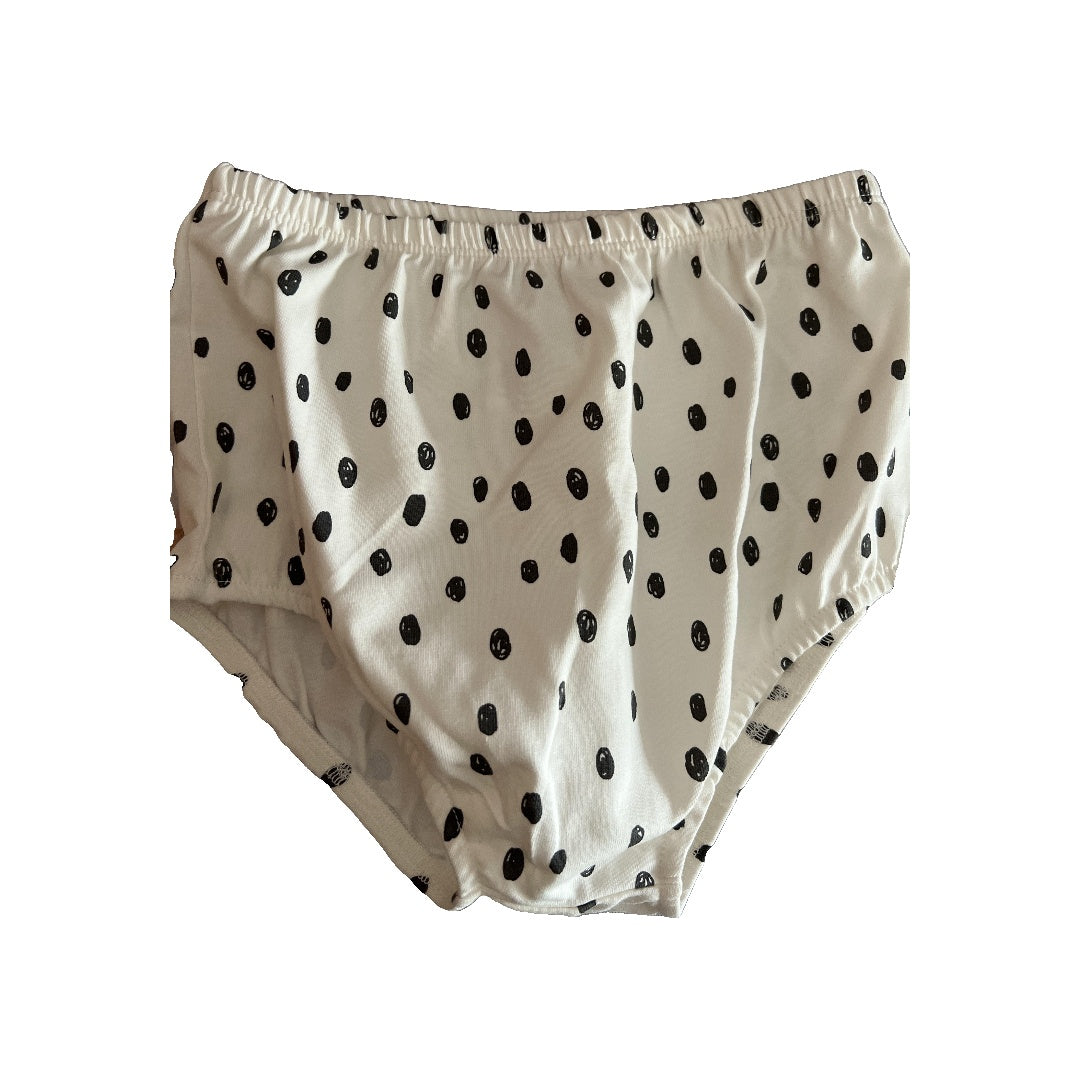 Focus Girls cream | Black | polka dot Shirt Size: 24 months cream | Black | polka dot