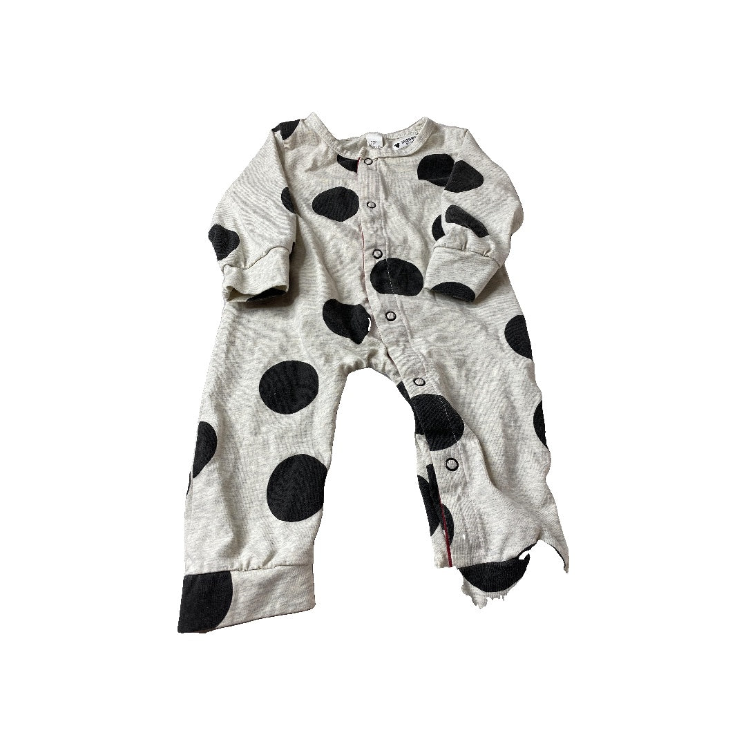 Unknown Girls cream | Black Long Sleeve Outfit Size: 6-9 months cream | Black