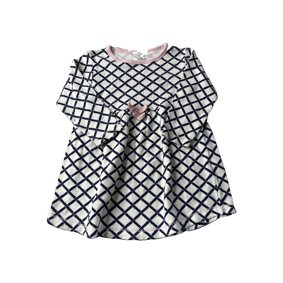 Touched by Nature Girls cream | Blue Dress Size: 2T cream | Blue