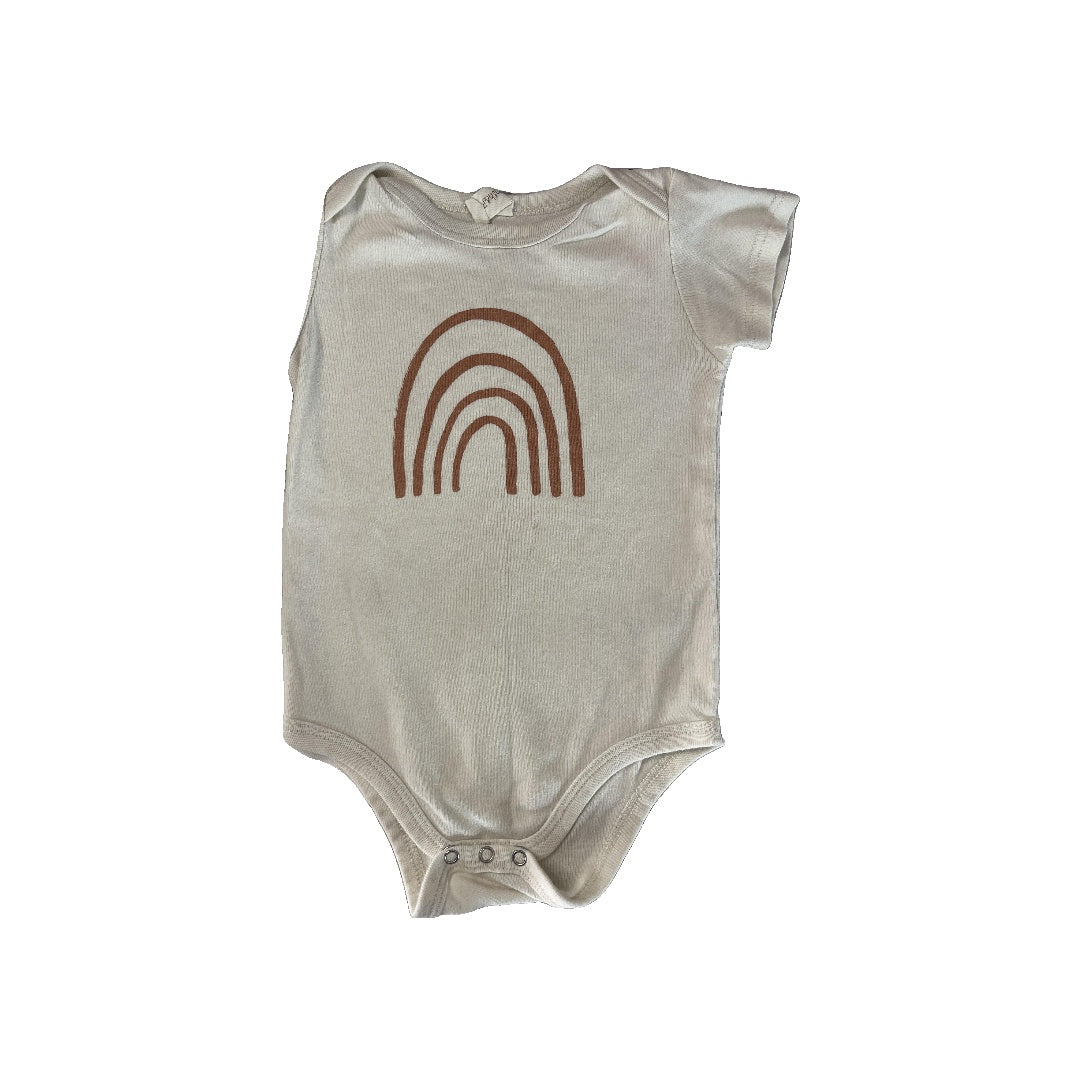 Tenth + Pine Unisex cream | Brown Onesie Size: 12-18 months cream | Brown