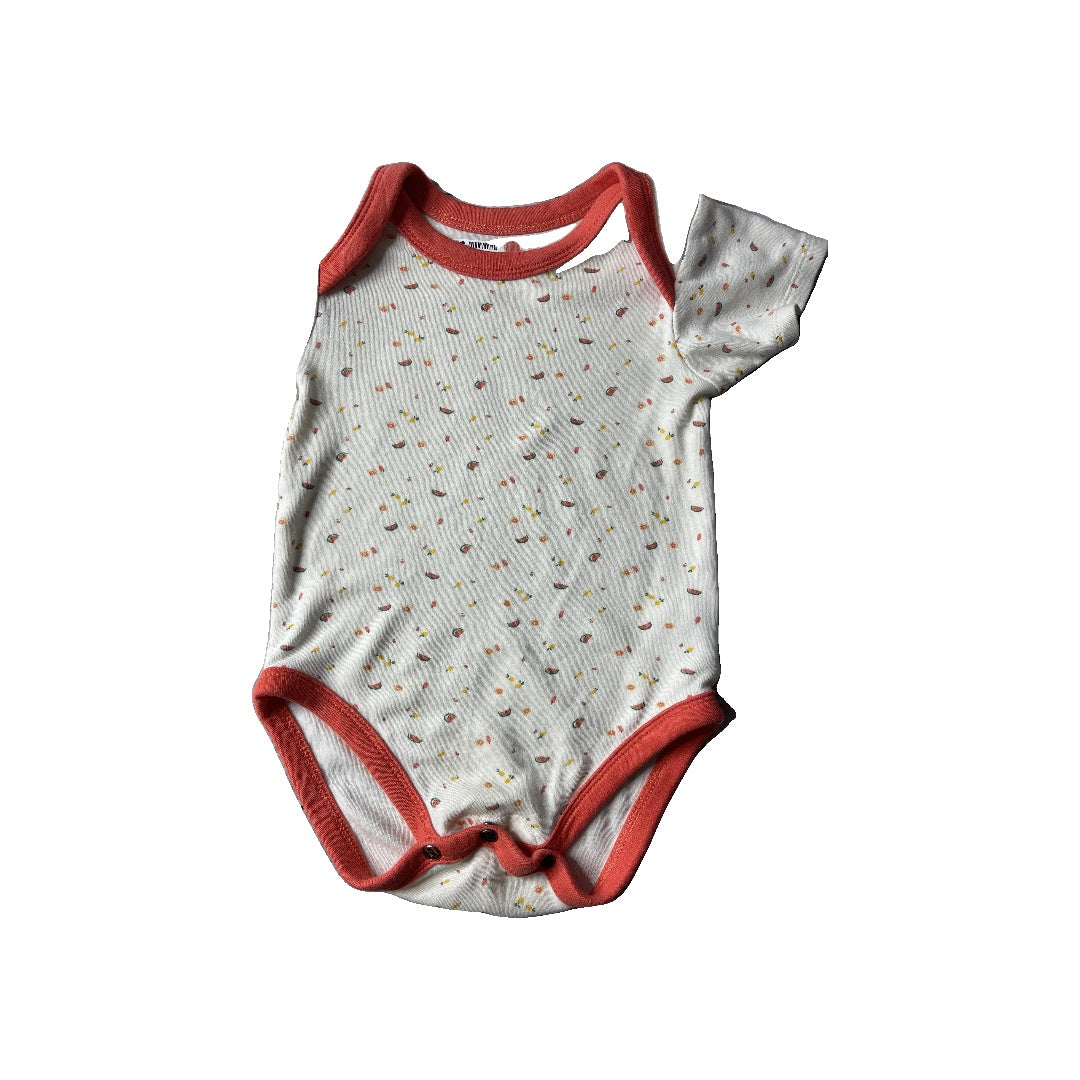 Finn + Emma Girls cream | Coral Onesie Size: 9-12 Months cream | Coral