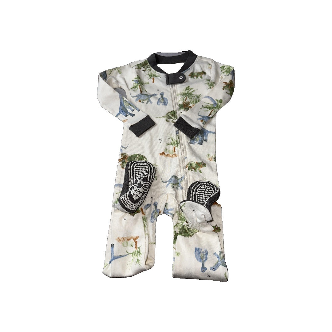 Burt's Bees Boys cream | Dinosaur Pajamas Size: 12 months cream | Dinosaur