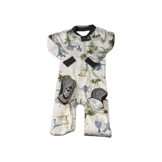 Burt's Bees Boys cream | Dinosaur Pajamas Size: 12 months cream | Dinosaur