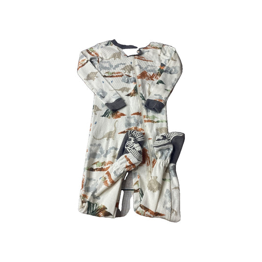 Burt's Bees Boys cream | Dinosaur Pajamas Size: 18 months cream | Dinosaur