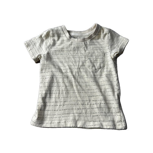 Colored Organics Boys cream | Dots T-Shirt Size: 2T cream | Dots