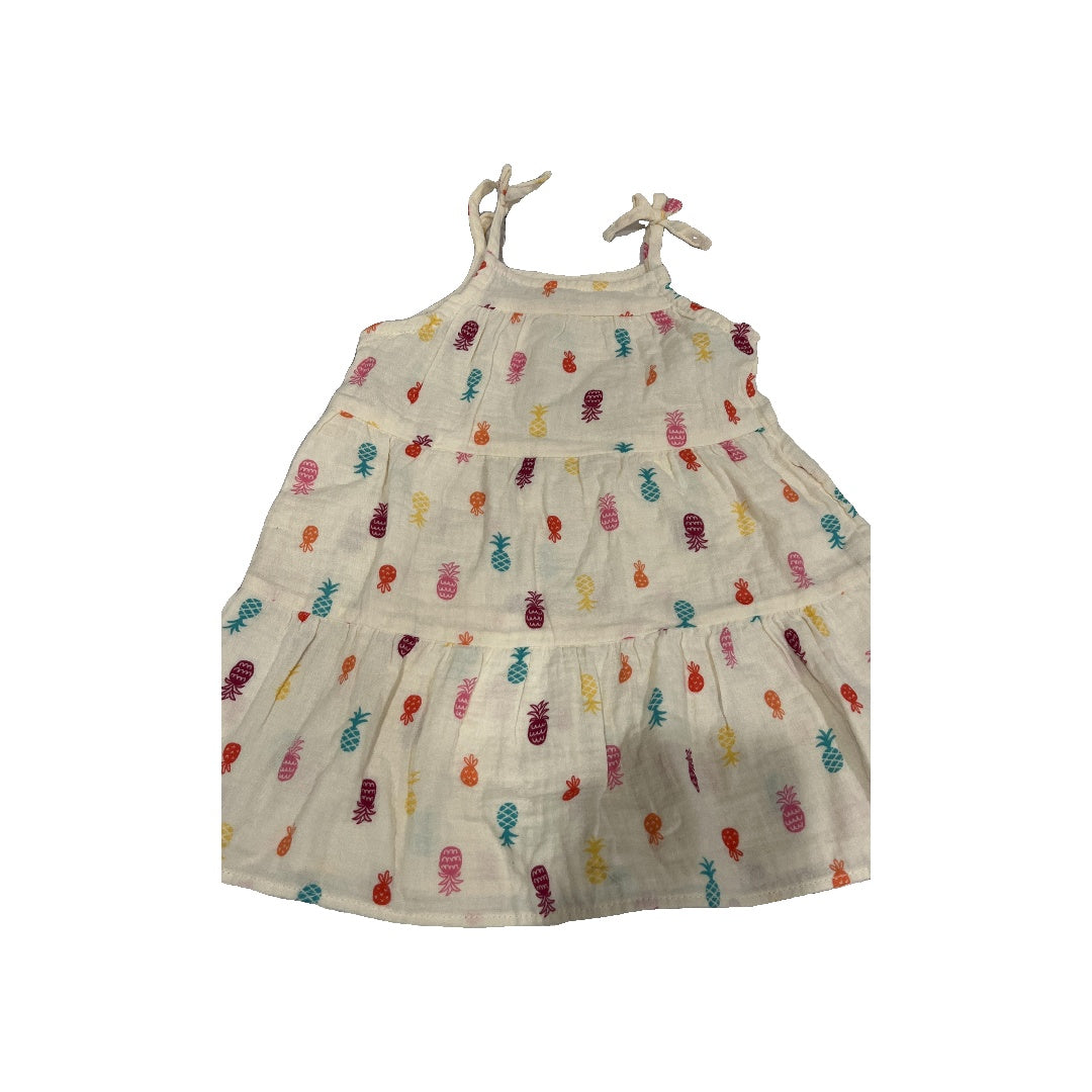 Cat & Jack Girls cream | Fruit Dress Size: 4T cream | Fruit