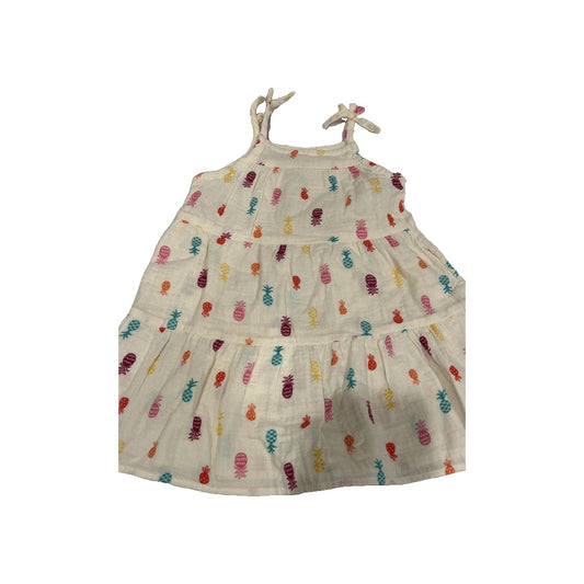 Cat & Jack Girls cream | Fruit Dress Size: 4T cream | Fruit