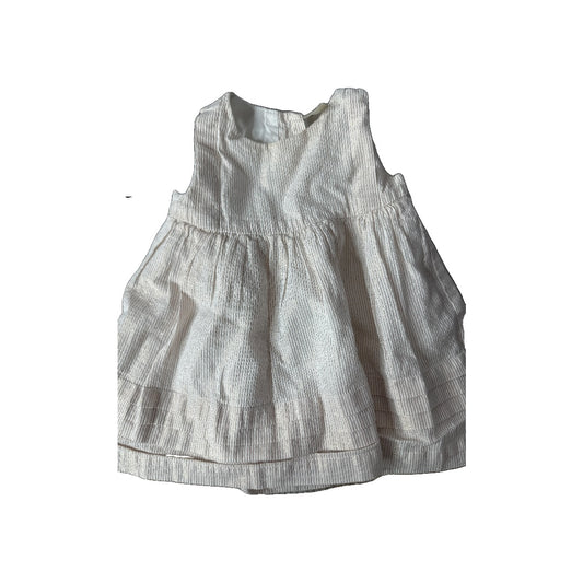 OshKosh Girls cream | Gold Dress Size: 0-3 months cream | Gold