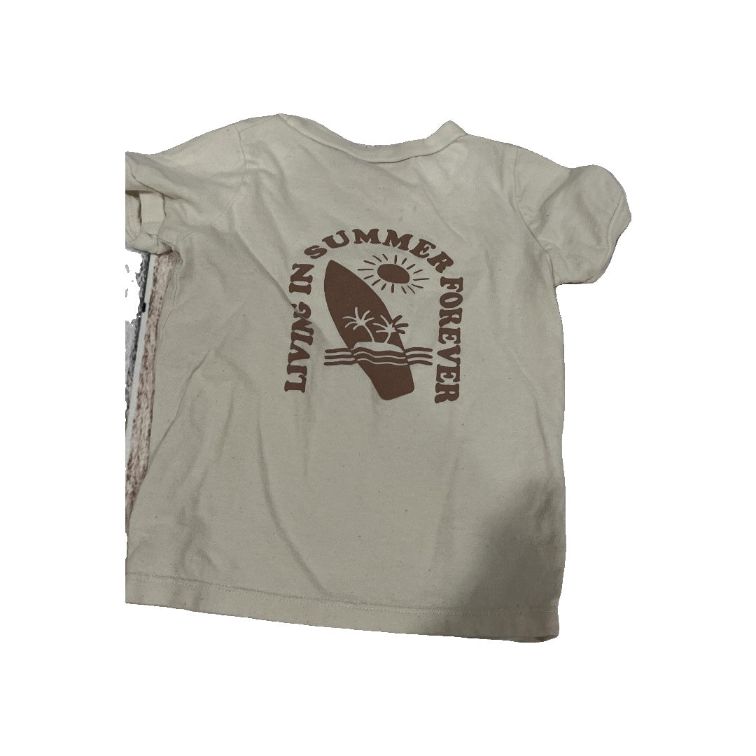 Unknown Boys cream | Graphic T-Shirt Size: 18 months cream | Graphic