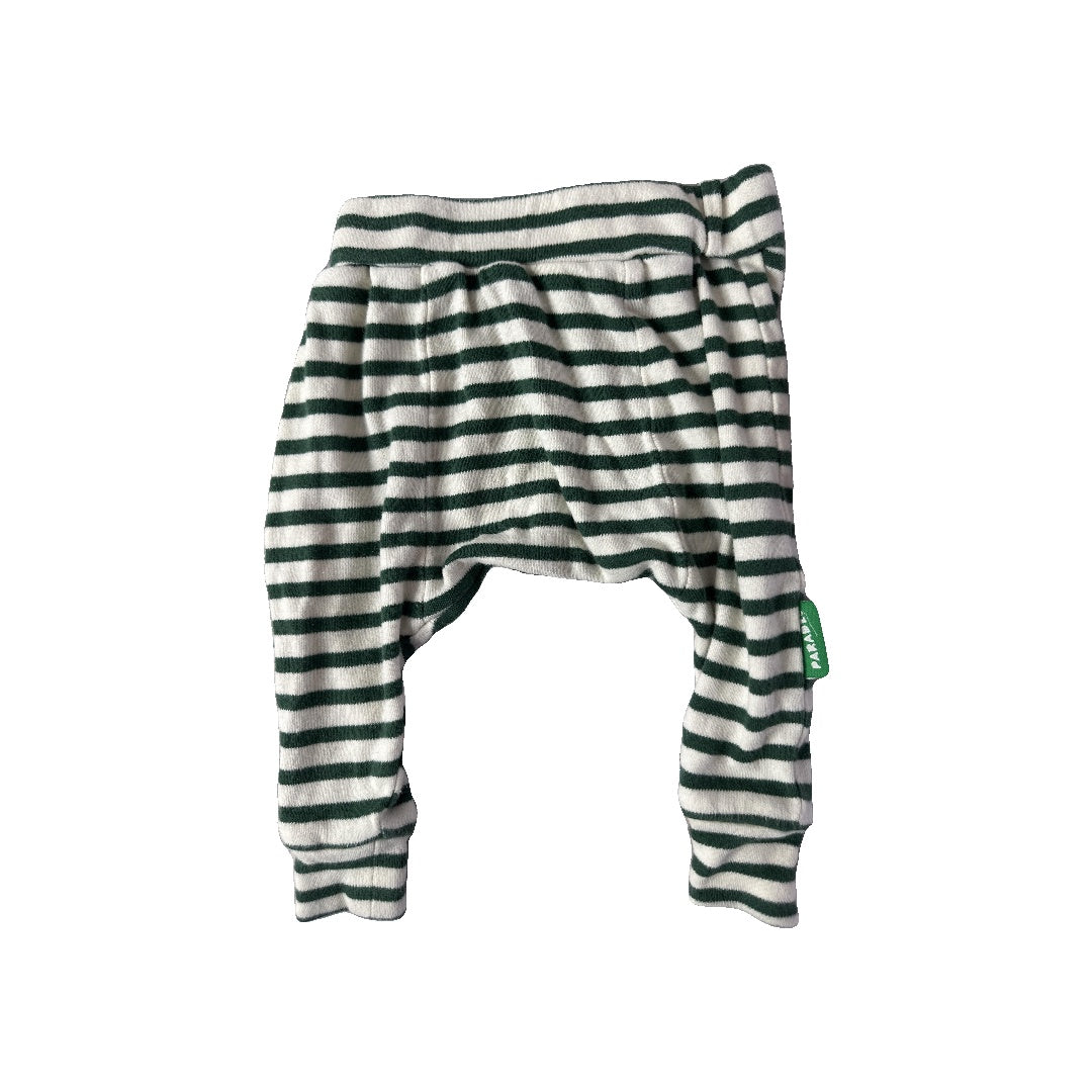 Parade Unisex cream | green | Striped Pants Size: 0-3 months cream | green | Striped