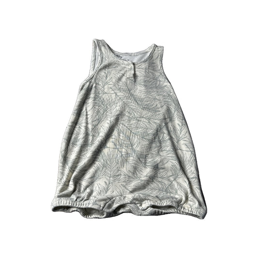 Goumi Unisex cream | Leaves | Sage Romper Size: 2T cream | Leaves | Sage