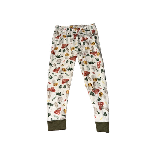 Burt's Bees Unisex cream | Mushrooms Pajamas Size: 3T cream | Mushrooms