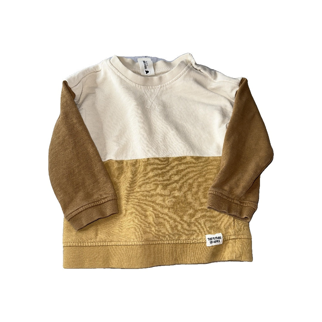 H&M Boys cream | Mustard Sweater Size: 18 months cream | Mustard