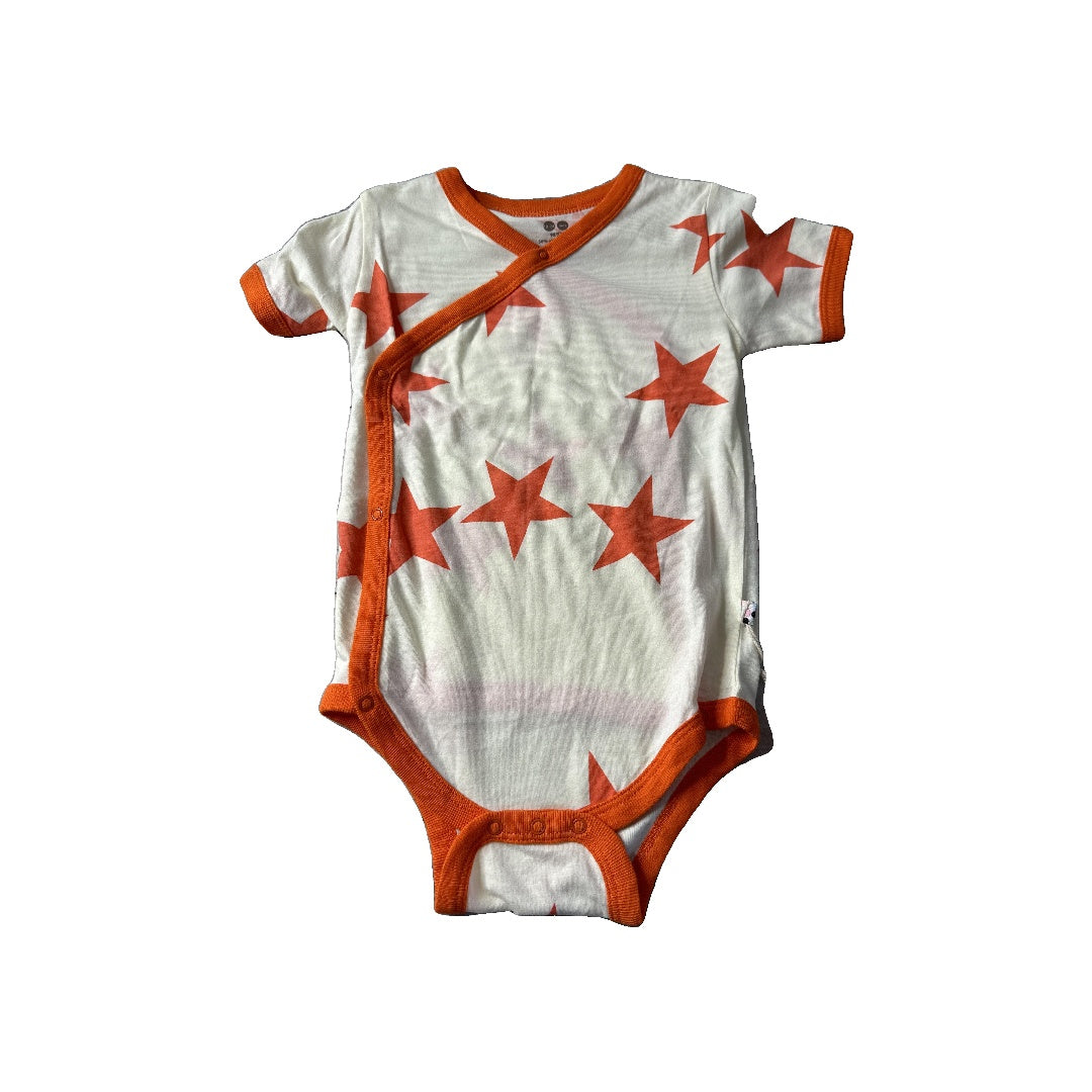 Babysoy Unisex cream | orange Onesie Size: 18-24 months cream | orange